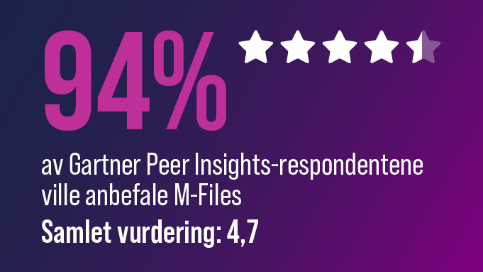 Nettsidebanner-2025 Gartner Peer Insights 94-EN-681x383
